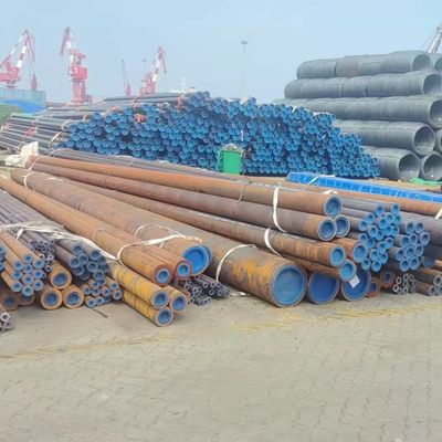 قیمت خوب لوله فولادی کربن بدون درز ASTM A106B با طول 6-12 متر گالوانیزه آنلاین