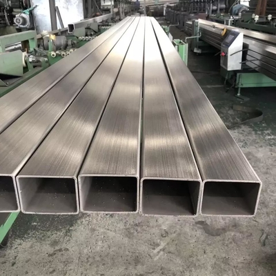 Good price JIS 201 304/304L/310/316L لوله ضد زنگ جوش داده شده / لوله فولادی مربع برای ساختمان آنلاین
