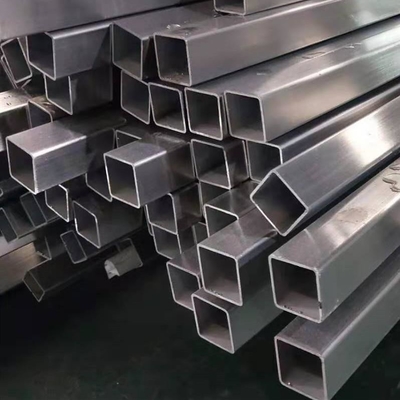 Good price لوله مربعی لوله فولادی ضد زنگ سرد SS304 با چقرمگی بالا آنلاین