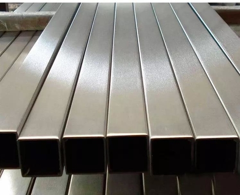 Good price لوله های لوله های فولادی ضد زنگ مربع 304 با بخش توخالی نورد سرد برای کاغذ سازی آنلاین