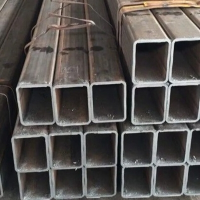 لوله مستطیلی مستطیلی فولاد کربنی ضد زنگ سفارشی 304 316L Q345b Q355b برای دستگاه