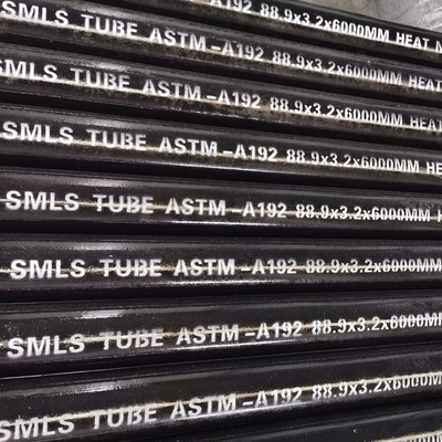 2.5 اینچ 0.15 اینچ 16FT ASTM A106 A179 Grade320 قطر لوله های فولادی بدون درز سرد برای تحویل گاز