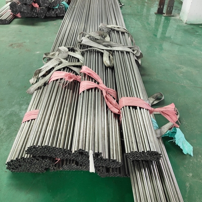 304 304L 0.625 اینچ 0.1 ضخامت لوله فولادی ضد زنگ دقیق بدون درز با کالیبر کوچک