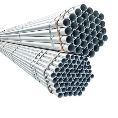Good price Q235 Q345 A53 2 اینچ Sch40 10FT لوله فولاد گرد گالوانیزه گرم برای لوله گرمایش گلخانه ای آنلاین