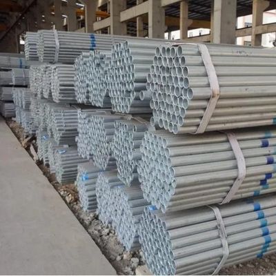 ASTM A53 Gr.B DN100 ERW لوله فولادی گالوانیزه گرم برای انتقال گاز