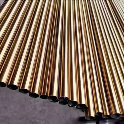 قیمت خوب لوله استیل ضد زنگ جوش داده شده 304 304L برای ترشی و صاف کردن برای دکوراسیون معماری آنلاین