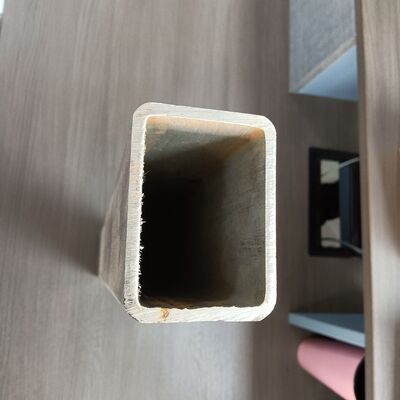 201 304 Welded Matte Finish Stainless Steel Rectangular Elliptical Pipe