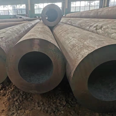 ASTM A53 API 5L با قطر بزرگ نورد گرم گرد مشکی و لوله بدون درز فولادی کم کربن و مربع گرد