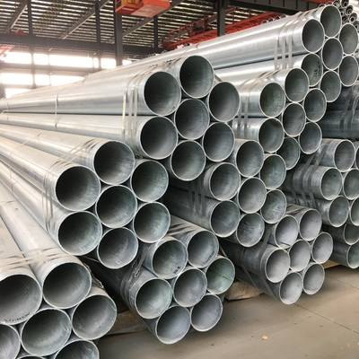 G 4 اینچ 6 اینچ لوله فولادی داغ ASTM A53 BS 1387 MS لوله GI گالوانیزه