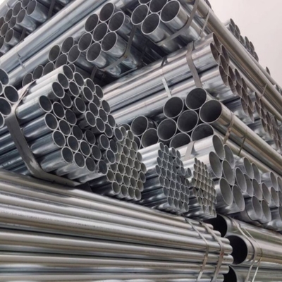 Good price لوله گرد فولاد کربنی بدون درز ASTM A53 A106 Sch40 گالوانیزه مشکی ملایم آنلاین