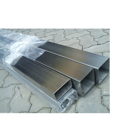 تولید کننده چین قیمت عمده فروشی لوله مستطیلی SS AISI ASTM JIS 304 فولاد ضد زنگ لوله مربعی موجود در انبار